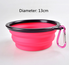Load image into Gallery viewer, Collapsible Dog Bowl