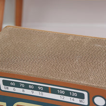 Load image into Gallery viewer, Radio Cat Scratcher Cat Litter Integrated Carton Corrugated Cat