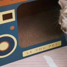 Load image into Gallery viewer, Radio Cat Scratcher Cat Litter Integrated Carton Corrugated Cat