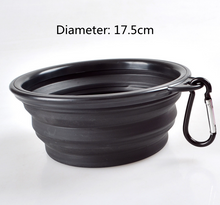 Load image into Gallery viewer, Collapsible Dog Bowl