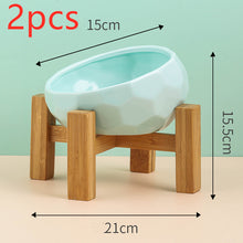 Load image into Gallery viewer, Pet Supplies Bowl Ceramic Cat Bowl Dog Bowl Oblique Mouth
