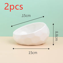 Load image into Gallery viewer, Pet Supplies Bowl Ceramic Cat Bowl Dog Bowl Oblique Mouth
