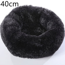 Load image into Gallery viewer, Cotton Pet Bed Winter Warm Sleeping Bed For Dogs Kennel Dog Round Cat Long Plush Puppy Cushion Mat Portable Cat Supplies
