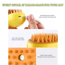 Load image into Gallery viewer, Pet Electric Spray Massage Comb Steam Brush

