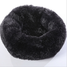 Load image into Gallery viewer, Cotton Pet Bed Winter Warm Sleeping Bed For Dogs Kennel Dog Round Cat Long Plush Puppy Cushion Mat Portable Cat Supplies
