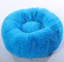 Load image into Gallery viewer, Cotton Pet Bed Winter Warm Sleeping Bed For Dogs Kennel Dog Round Cat Long Plush Puppy Cushion Mat Portable Cat Supplies
