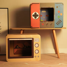Load image into Gallery viewer, Radio Cat Scratcher Cat Litter Integrated Carton Corrugated Cat
