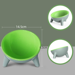 Tilted Cat Bowl