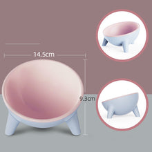 Load image into Gallery viewer, Tilted Cat Bowl

