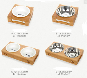 Bambo Ceramic and Stainless Bowl Set