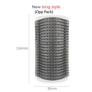 Cat Self-Grooming Brush With Wall Rubbing Device
