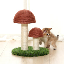 Load image into Gallery viewer, Mushroom Cat Scratcher Post
