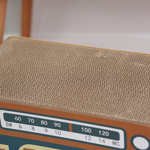Radio Cat Scratcher Cat Litter Integrated Carton Corrugated Cat