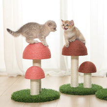 Load image into Gallery viewer, Mushroom Cat Scratcher Post
