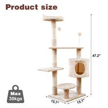 Load image into Gallery viewer, Cat Tower Playhouse
