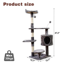 Load image into Gallery viewer, Cat Tower Playhouse
