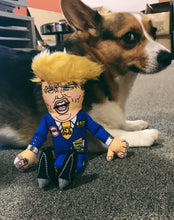 Load image into Gallery viewer, Donald Trump Small Dog Parody Toy

